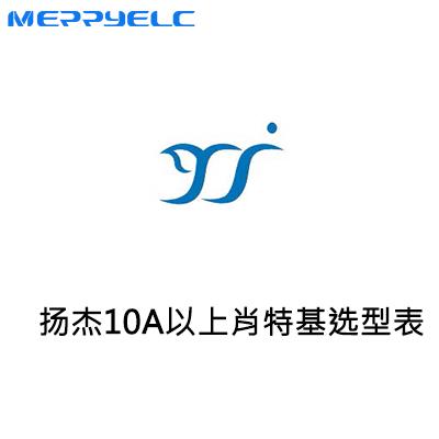 揚杰肖特基二極管產品選型-10A以上